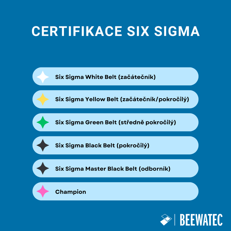 Začínáme s certifikací Six Sigma BeeWaTec Blog