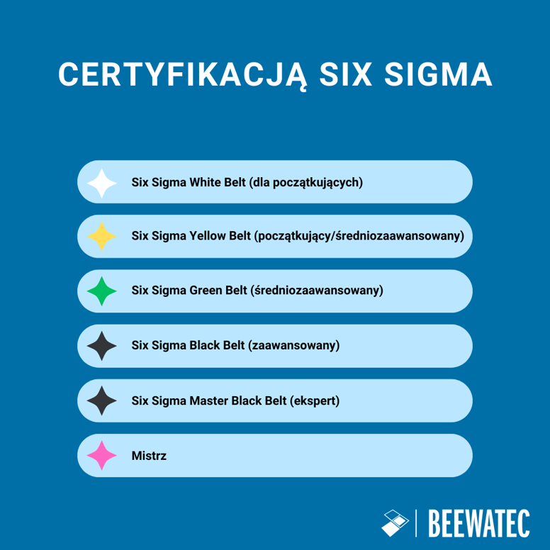 certyfikacją Six Sigma